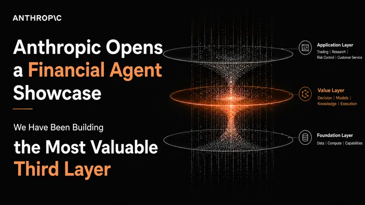 Anthropic Just Open-Sourced a Finance Agent Showroom. We Have Been Building the Most Valuable Third Layer All Along