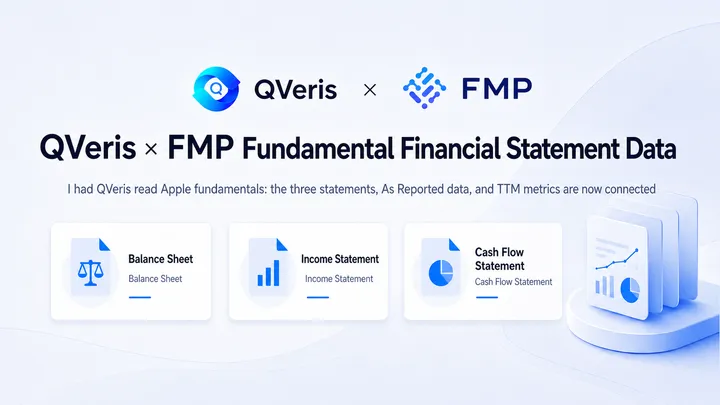 I Had QVeris Read Apple’s Fundamentals: The Three Statements, As Reported Data, and TTM Metrics Are All Connected