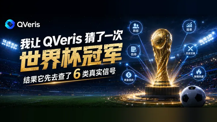 我让 QVeris 猜了一次世界杯冠军：不是玄学押注，而是让 Agent 学会调用真实世界信号